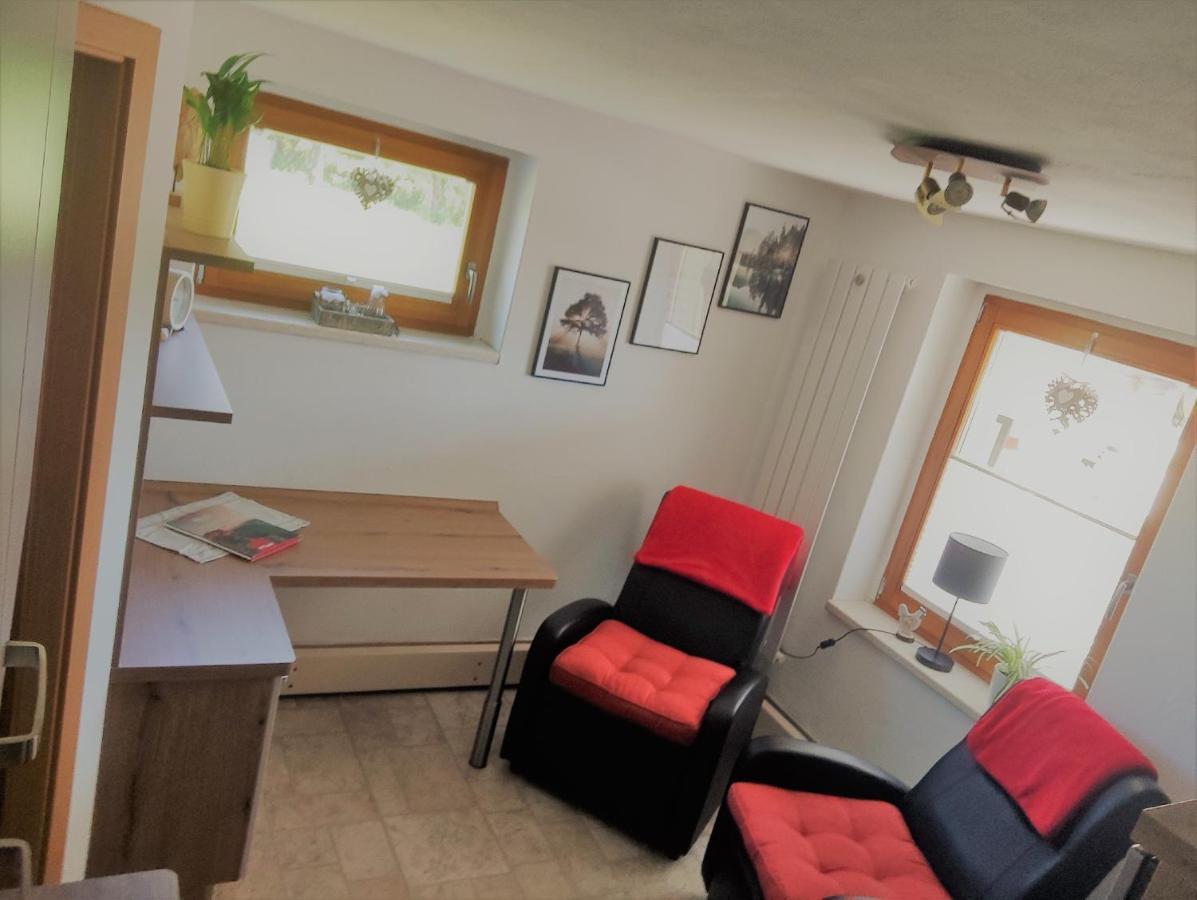 Ferienwohnung Nimm Dir Zeit Hinterhermsdorf Zewnętrze zdjęcie